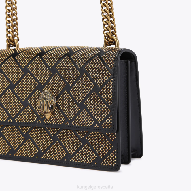 Kurt Geiger mujer bandolera londres shoreditch 2LPR118 | bolsas negro otro